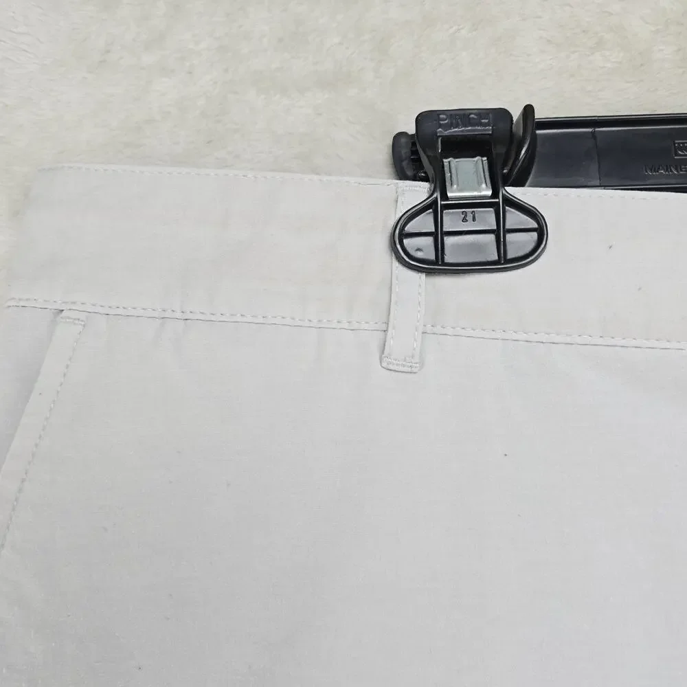 Faherty All Day Chino Shorts Mens 40 Gray Stretch Relaxed Fit 9